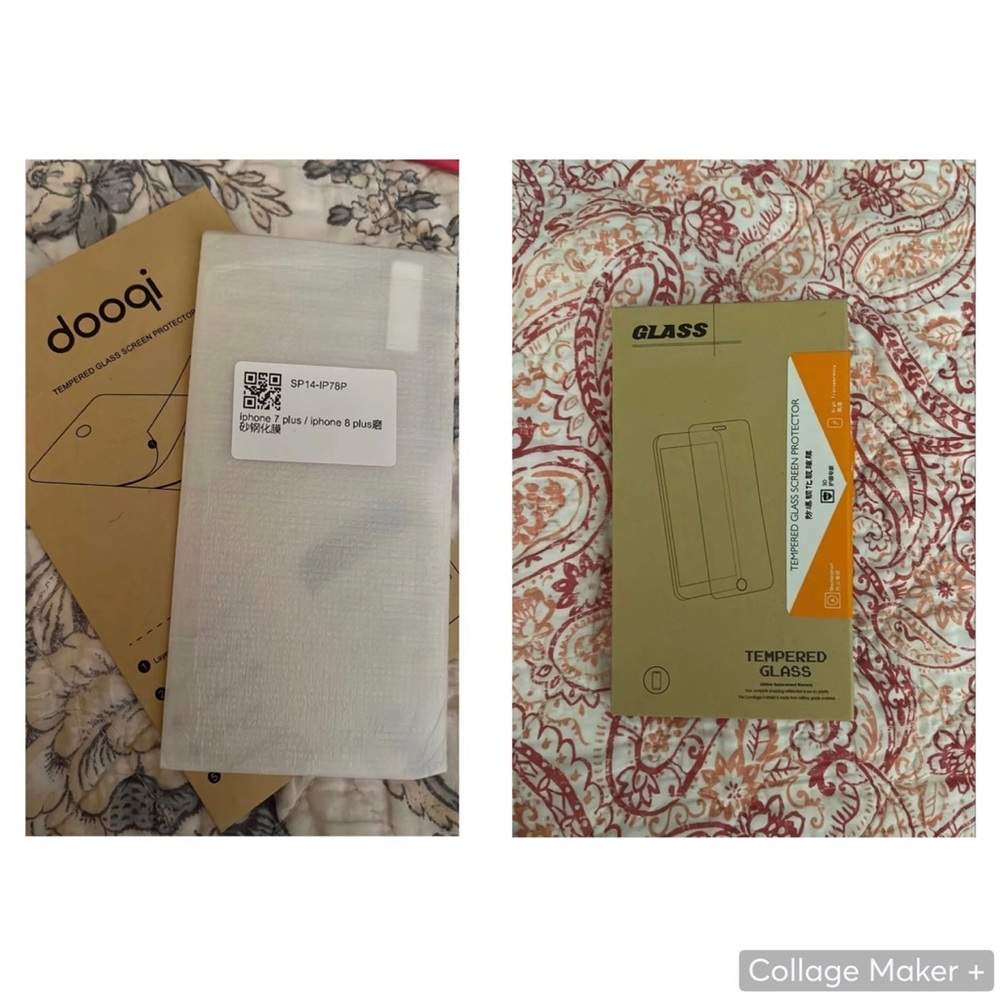 (3) THREE Screen Protectors iPhone 7 PLUS / 8 PLUS